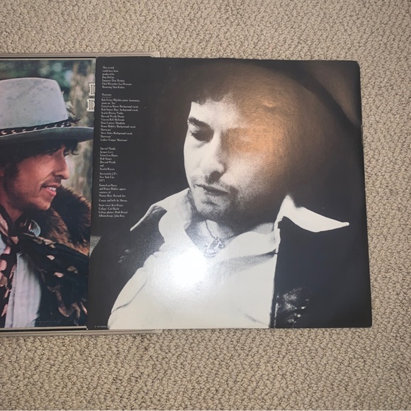 Bob Dylan Desire And Hard Rain records - Picture 6 of 8